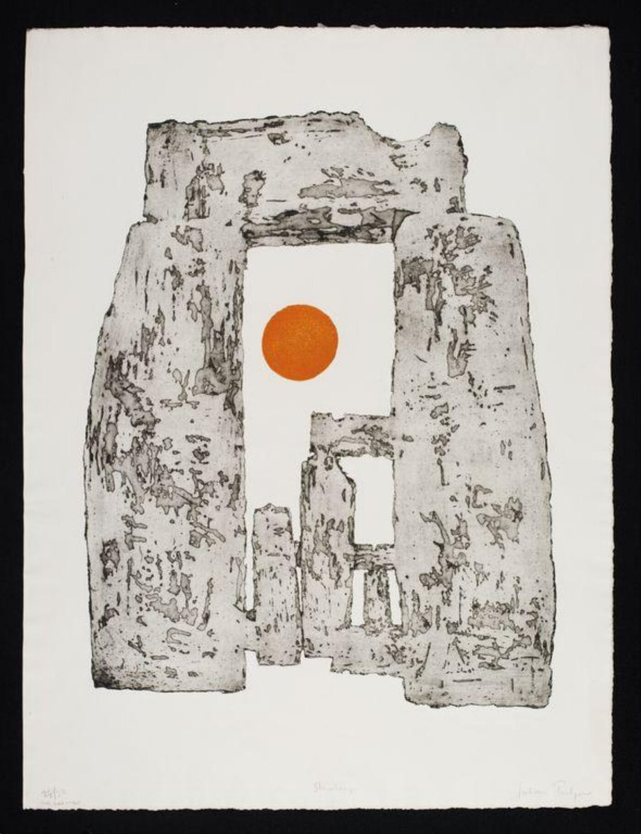Stonehenge  by Julian Trevelyan, 1961