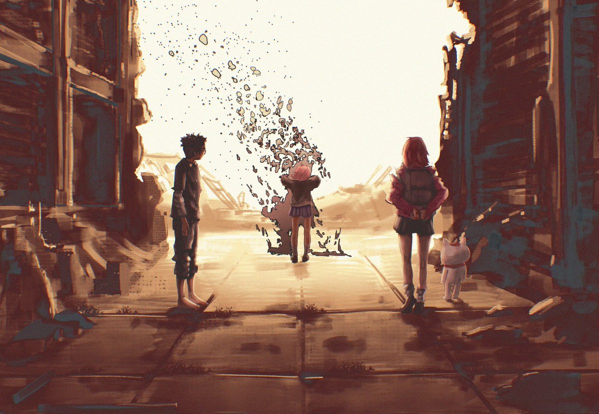 CANG_ART's tweet photo. Episode 7 of DanDanDan was sad and beautiful at the same time
The final scene inspired me for this illustration 
#dandadan #fanart #episode7dandandan #art #arte #anime #dandadanfanart #artedigital #digitalart https://t.co/bEheKOgpn2