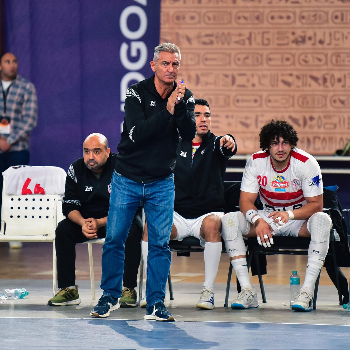 GREAT VICTORY!! Zamalek 32-Ahly 30. Proud of all my players