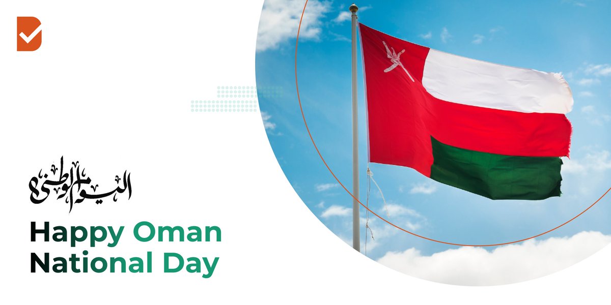 DataFlowGroup's tweet photo. ๐ด๐ฒ The #DataFlowGroup wishes our clients and applicants a happy 54th #OmanNationalDay. We extend our congratulations and best wishes to His Majesty Sultan Haitham bin Tariq and the people of the Sultanate of Oman on this joyous day.
#OmanNationalDay54 https://t.co/IYth1m24sP