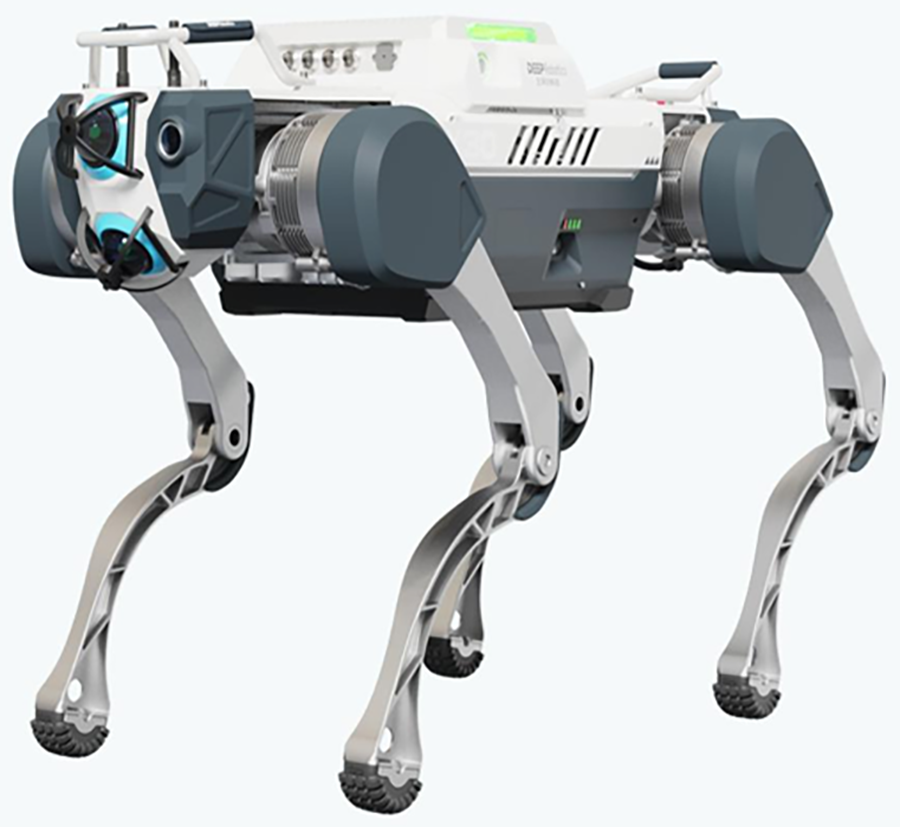 NiiiSensor's tweet image. The quadruped robot has quick responses and strong environmental adaptability. It can perform tasks such as security patrols and logistics transportation, and is expected to become a powerful assistant in people&apos;s daily work and life.