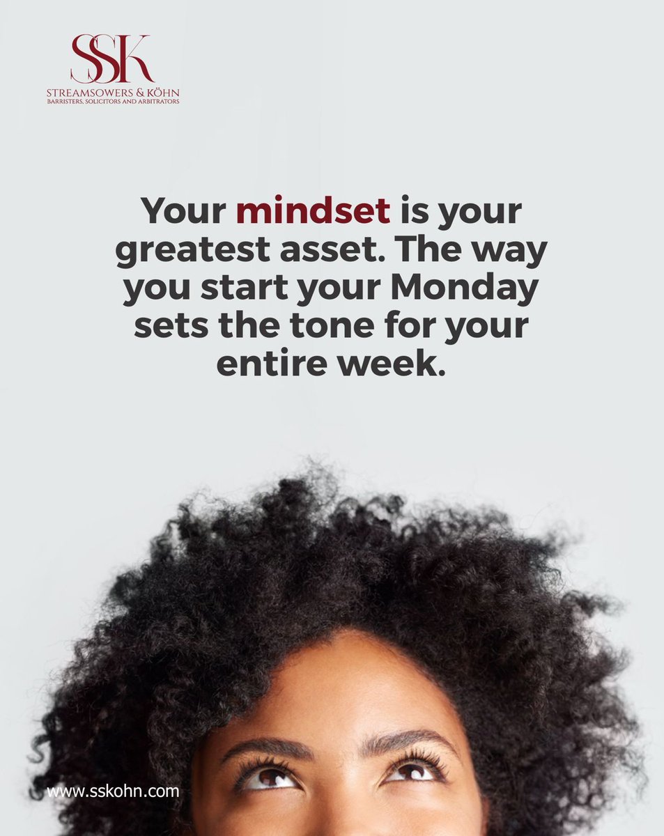 SSKohnNG's tweet photo. It is easy to let Monday overwhelm you. There is always a mountain of tasks waiting, but the secret to conquering the week lies not in your workload, but in your attitude. When you shift your mindset, you shift your reality.
#MondayMotivation #MondayMood #AttitudeisKey #WeAreSSK https://t.co/CgvgpeYJwd