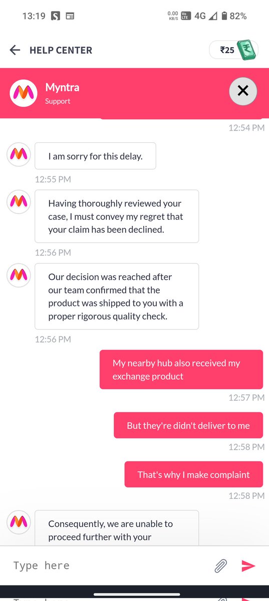 Elanth45's tweet photo. @myntra @MyntraSupport https://t.co/73K2T9vMll