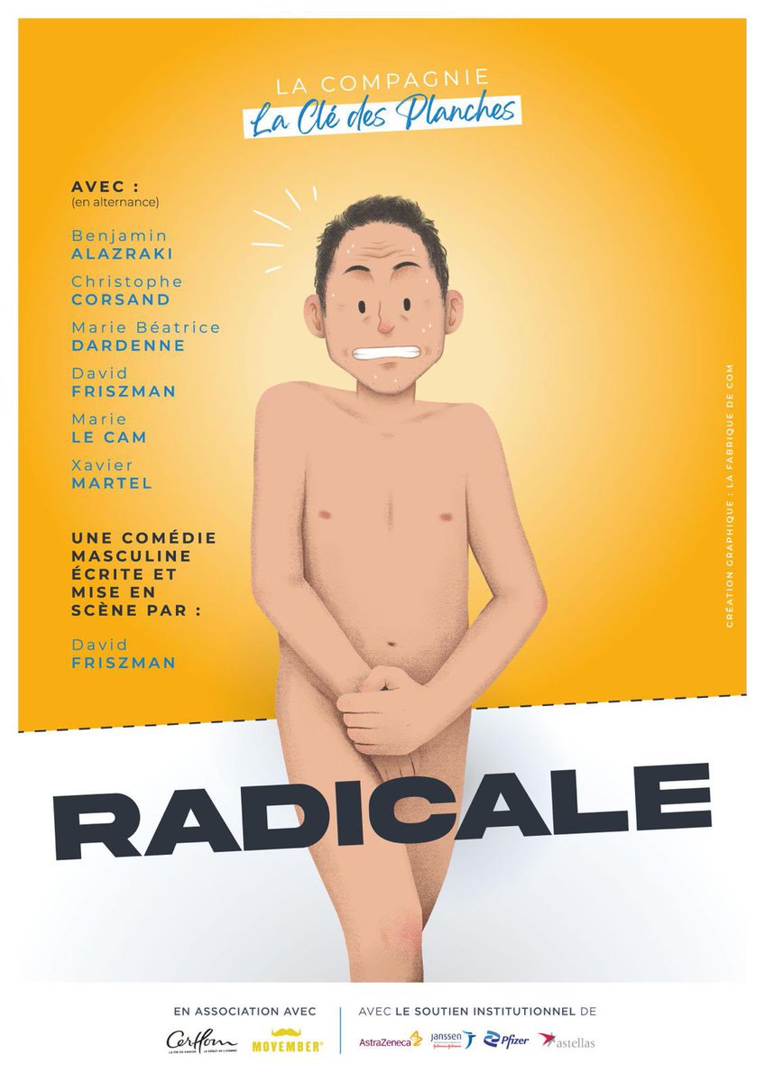 🚨 SAVE THE DATE 🚨
🗓️23 novembre à 20h, ne manquez pas « #RADICALE » ! 🎭

Une pièce sur les #cancersmasculins avec #humour et #délicatesse. 

Avec le Lions Clubs CHAMBÉRY - AIX - LE REVARD ✨

🎓 Entrée libre pour les étudiants. 🎓
🎟️lions-chambery-revard.com/piece-de-theat…