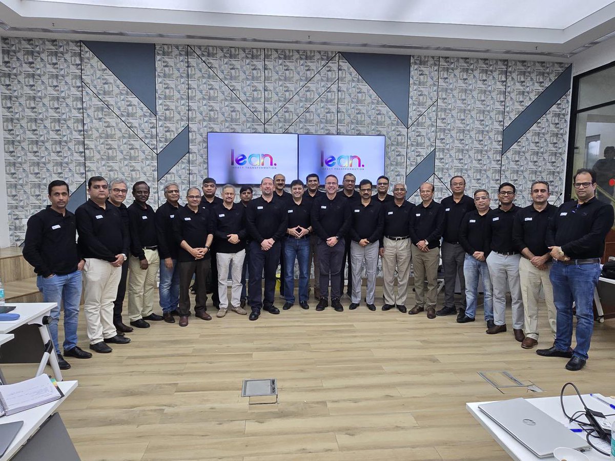 Deepesh_Nanda's tweet image. We partnered with Toyota Lean Management Centre to train 46 senior managers in lean principles. Focused on safety, quality, delivery &amp;amp; cost, this 6-month program will drive a culture of problem-solving &amp;amp; continuous improvement at @_TPREL_.
#LeanMindset #Sustainability #Leadership