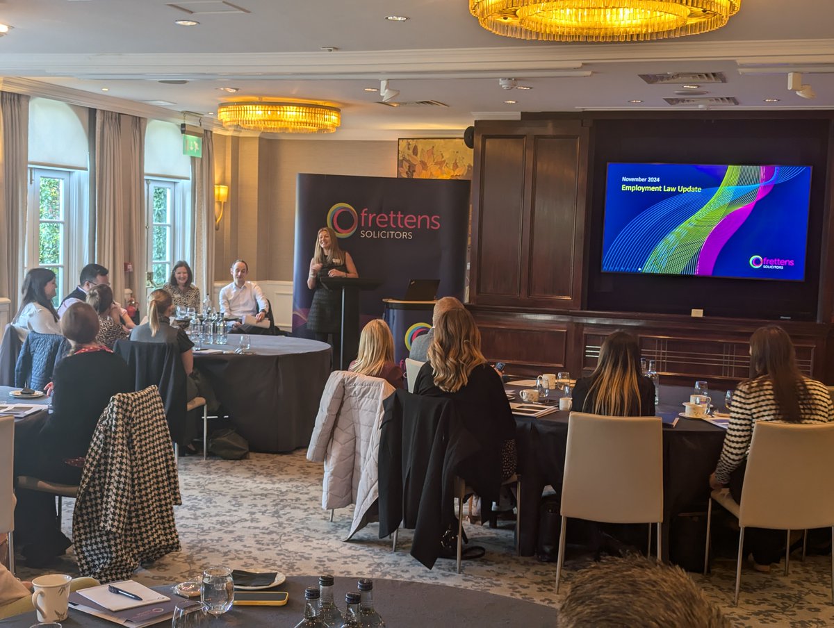 Thank you to everyone who came to our latest Employment Law Update lastWednesday, it was great to see so many of you there 😊

We hope you found Michelle, Chris and Kate's talk insightful, and enjoyed the teas, coffees and pastries 🥐

We'll see you at the next one!