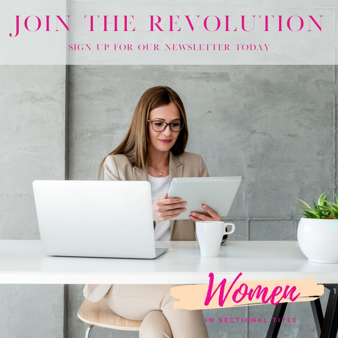 Women in Sectional Title offers resources, mentorship, and educational events designed for every woman in sectional title. 

Join a community that values diversity and empowers women to succeed in this fast-evolving industry. 

Sign up here: womeninsectionaltitle.co.za