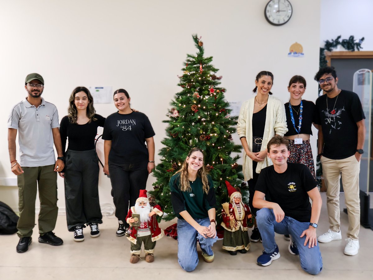 UCLanCyprus's tweet image. ✨ Our library is all set for the holidays! Staff and students joined in to add some festive magic to our study spaces. 🎄📚 

#UCLanCyprus #LibraryDecor #CampusLife