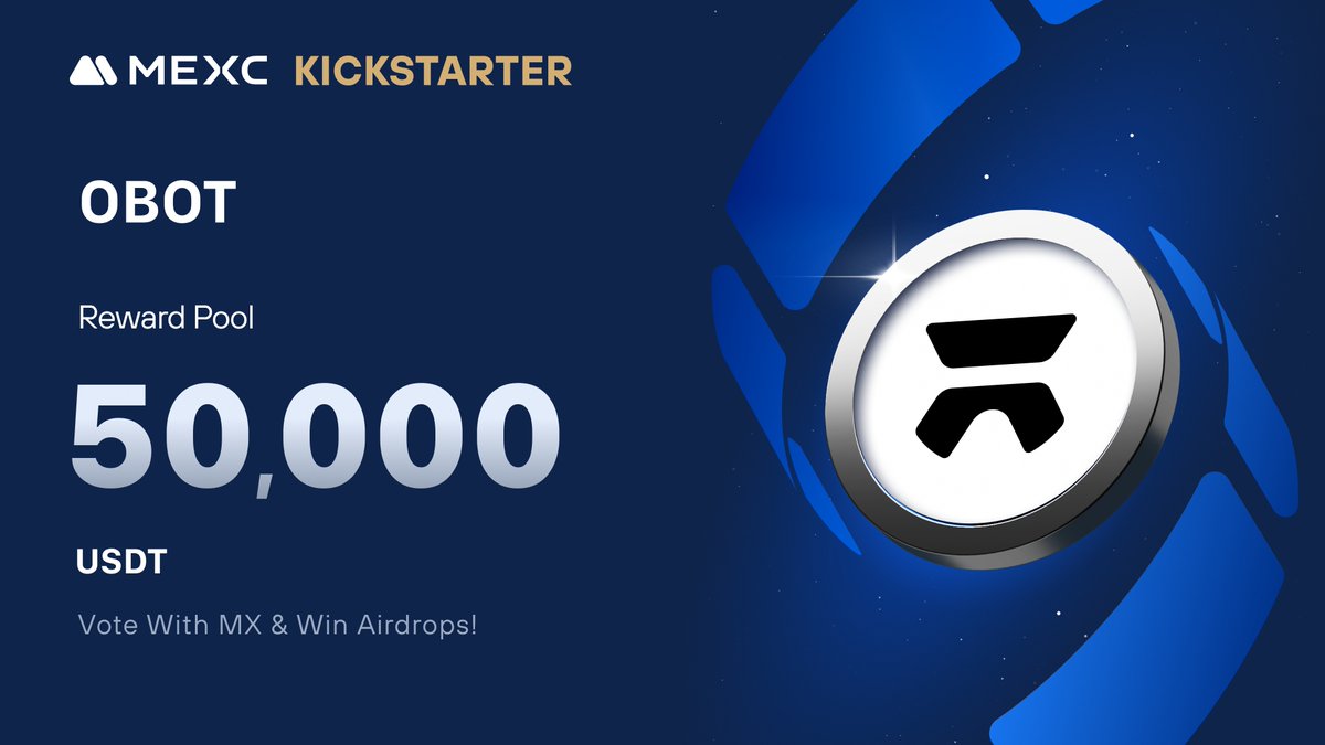 .@oxyz, the world's first AI-driven meme coin born from the mind of Miss O, O.XYZ's Super Intelligence, is coming to #MEXCKickstarter 🚀

🗳Vote with $MX to share massive airdrops
📈 $OBOT/USDT Trading: 2024-11-19 08:00 (UTC)

Details: mexc.com/support/articl…