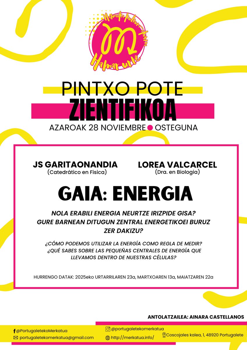 Estamos de vuelta! Bueltan gaude! No os perdais el primer #PPZ del curso en el <a href="/PortukoMerkatua/">MERKATUA</a> con <a href="/LoreaFlorea/">Lorea Valcarcel</a> y Garita hablando de #energia . Animatu zaitez!