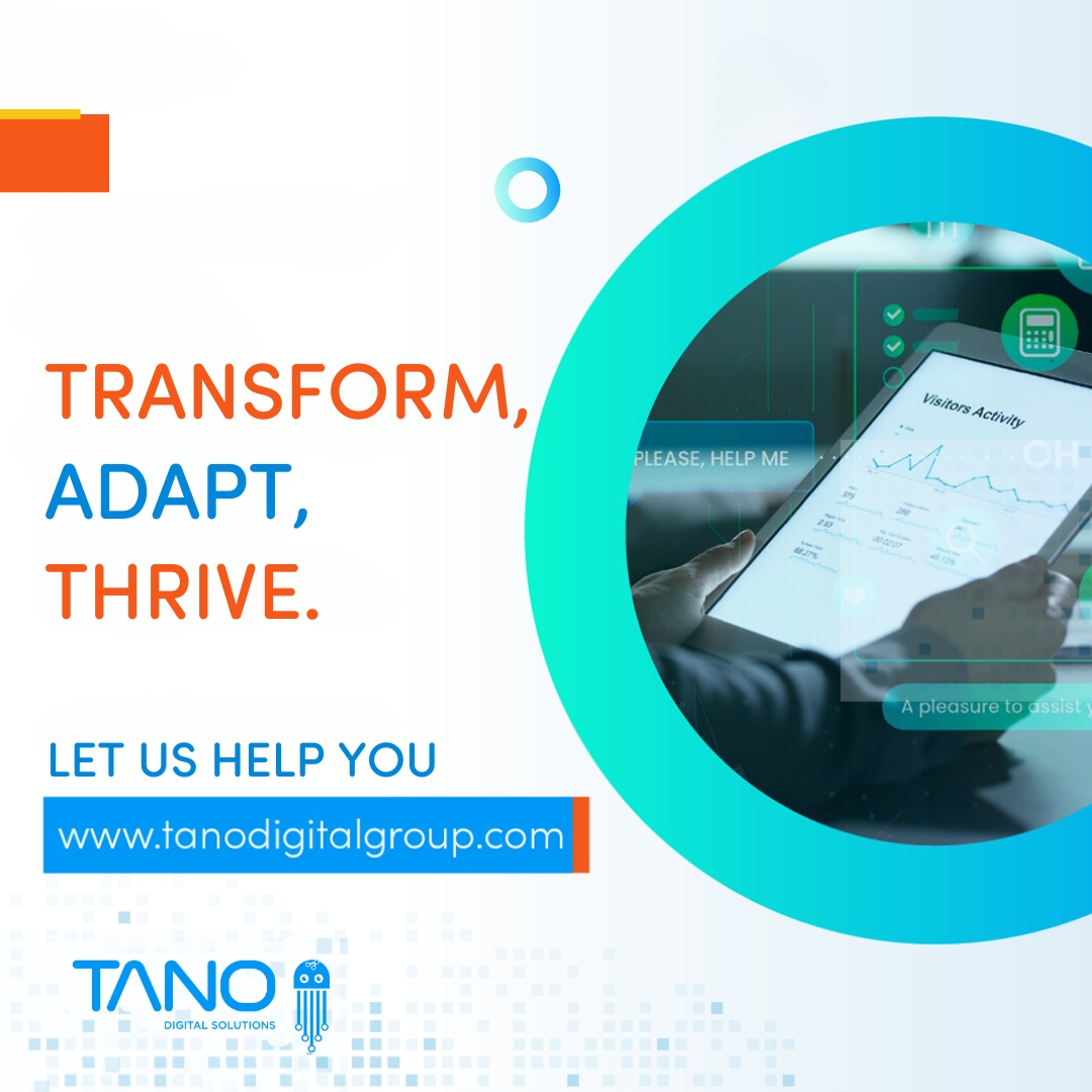TanoGroup's tweet image. Change is inevitable, but thriving in it requires transformation. Let’s drive the change together.

#DigitalTransformation #BusinessGrowth #TanoDigitalSolutions