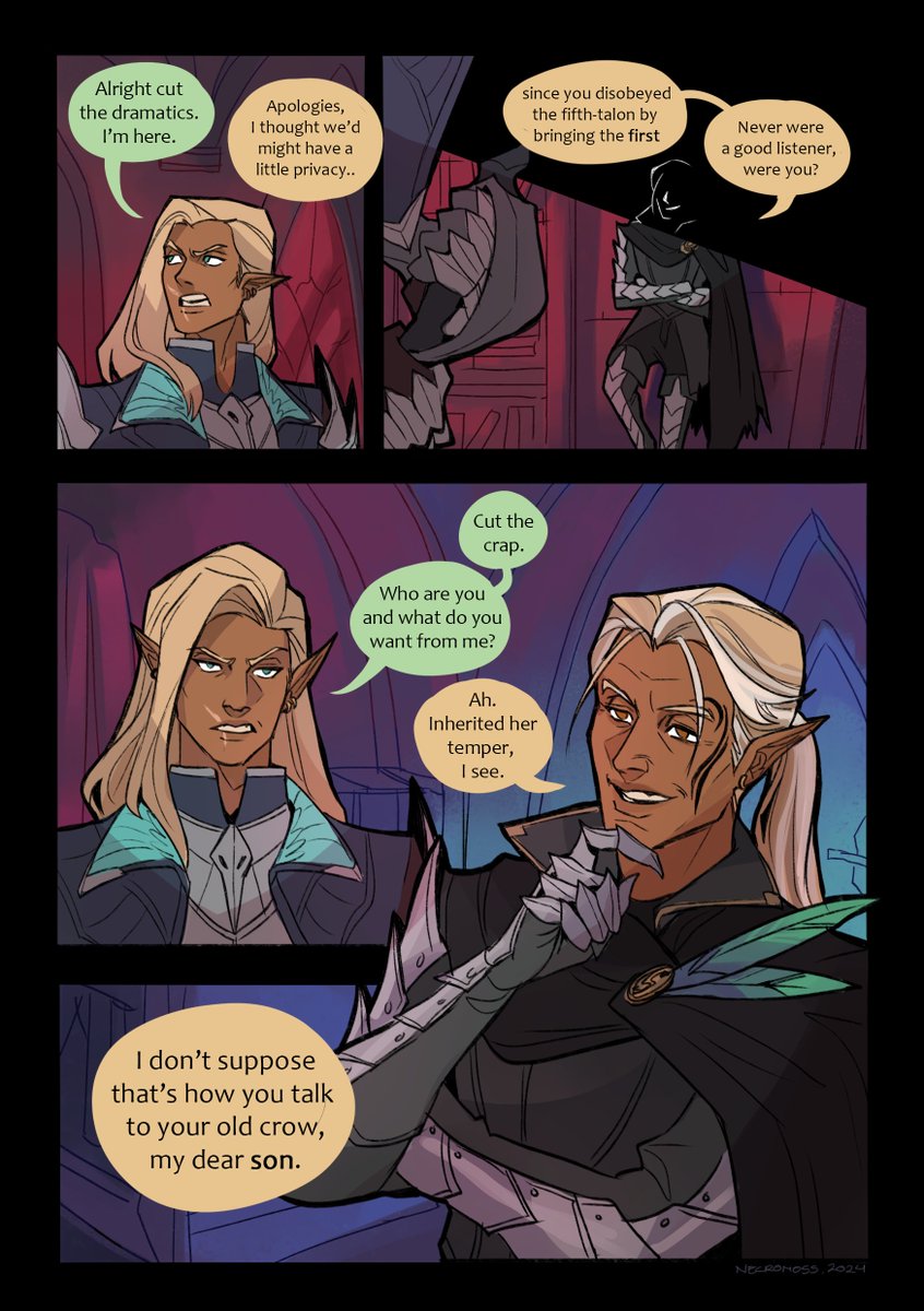 the 'contact' i wanted to happen 

#veilguardspoilers(?) 
(not really a spoiler if it didnt happen) 