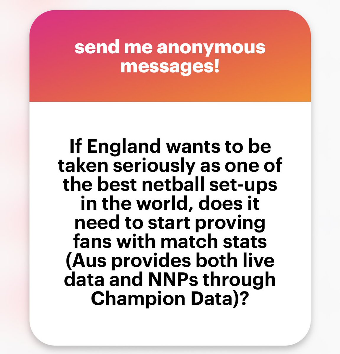 NetTea - The Netball Podcast tweet media