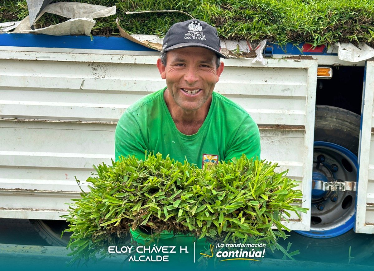 ¡𝗦𝗘𝗚𝗨𝗜𝗠𝗢𝗦 𝗧𝗥𝗔𝗡𝗦𝗙𝗢𝗥𝗠𝗔𝗡𝗗𝗢 𝗟𝗔 𝗚𝗥𝗔𝗡 𝗔𝗩. 𝗣𝗔𝗖𝗛𝗔𝗖𝗨́𝗧𝗘𝗖! 🌳
Continuamos trabajando en la renovación de nuestras áreas verdes con el sembrado de grass en esta importante vía.