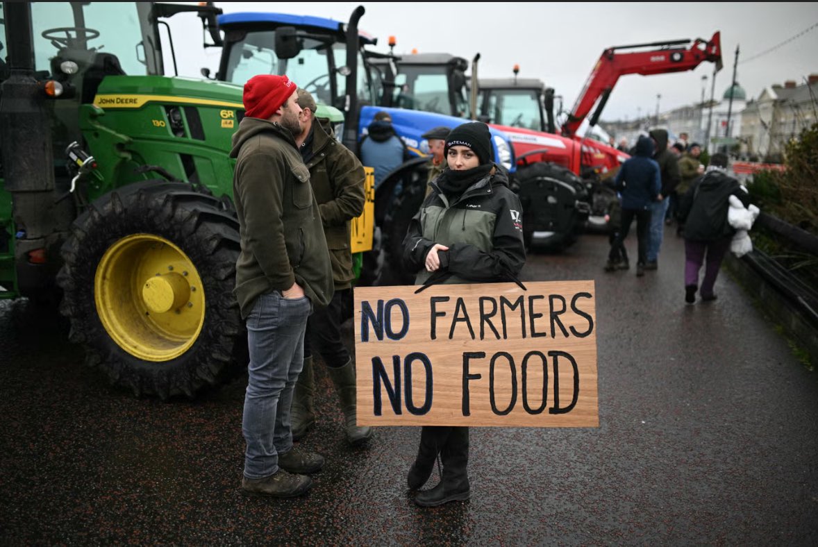 KhajuriaManu's tweet photo. Tomorrow London will be seeing an unprecedented ‘Farmers Protest’. It is expected to be attended by 40,000 people. The protest is against the Labour’s announced changes to inheritance tax (IHT) which will change how agricultural assets are taxed.
Country Land and Business Association estimates that nearly 70,000 farms that will be affected. The new measure will mean “damaging family businesses and destabilising food security”.
Hope this gets as widely reported and the few British MPs who waste tax payers money by hotly discussing the manufactured protests in India, focus on such pressing real and local issues.
https://t.co/PcvaowF0O2
#FarmersProtest #London