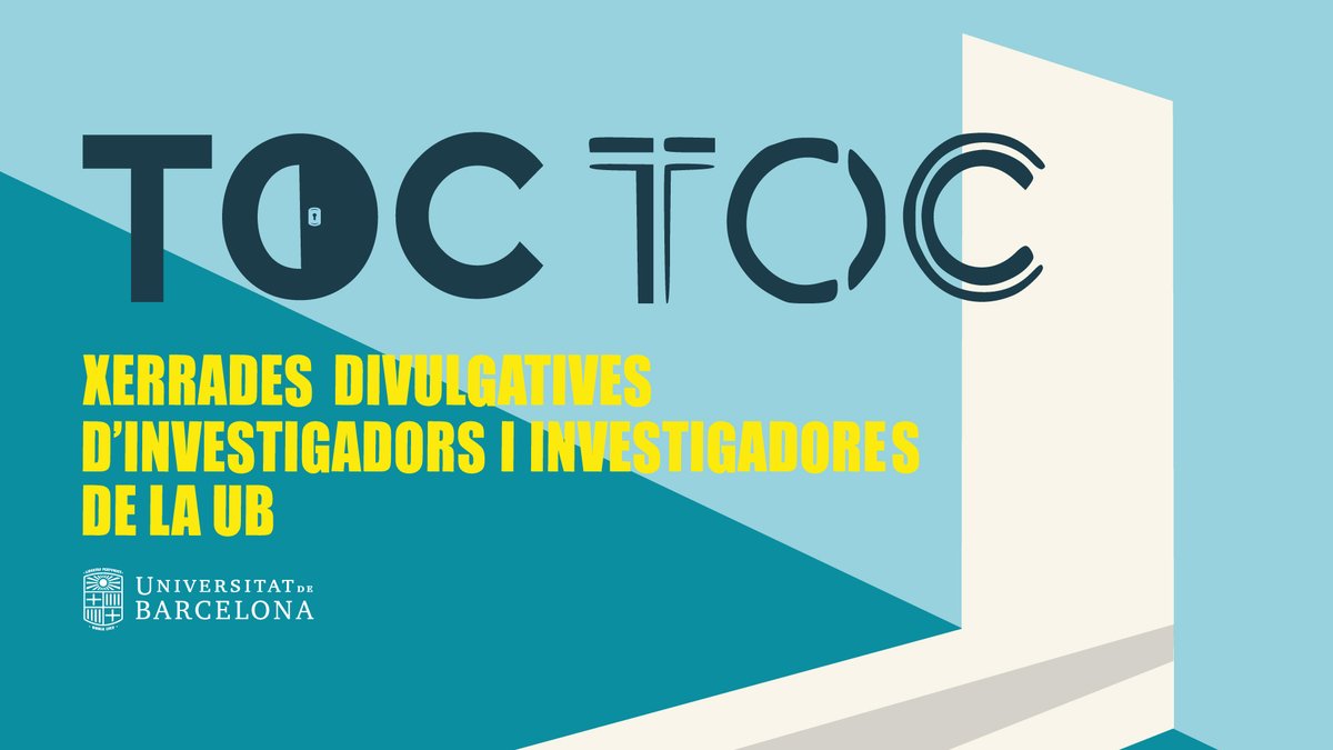 Continuem explicant-vos les xerrades que s’han fet durant la passada Setmana de la Ciència, aquest cop en el marc del projecte de #ToctocUB!