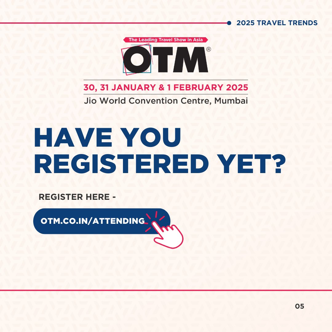 TNDigest's tweet photo. (5/5) Get more such industry insights in #OTM2025 forum sessions!

To visit: https://t.co/lZJiwhkAZA
To exhibit: https://t.co/1CK8grVhR3

@OTMmumbai https://t.co/OUMX5xDYSs