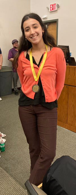 Eight students (Debate Team) had 8 compete in an FIU tournament on Saturday. In the high school, the team of Liz Valdes and Gabriel Mustelier got second place! Tommy Lihuang got fourth place in the individual category, and Liz Vales received 5th pace in the individual category!