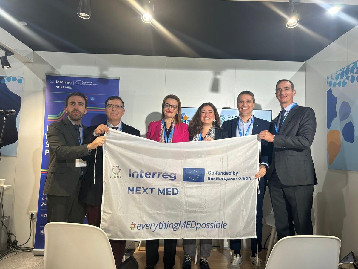 BETA_TechCentre's tweet image. 🌍✨ We’ve participated in COP29 to tackle climate change in the Mediterranean 🌱🌿

🤝 Our experience in Euro-Mediterranean cooperation drives change.

🌍 We’re shaping EU policies for a greener future!

Read more 👉 bit.ly/48TNhXQ