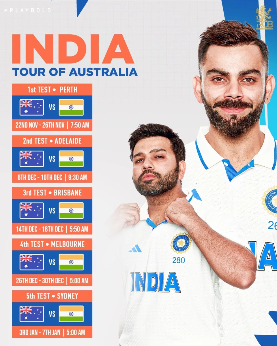 The #BGT2025 is almost here, and it's set to be one for the history books! 👊

Mark your calendars and let the toughest rivalry unfold! 🗓🙌

#PlayBold #AUSvIND #indianpolitics #GalaxyZFlip6 #HariPahlawan #Viña2025 #NEDHON #MissUniverse2024 #JackBam #ToitūTeTiriti