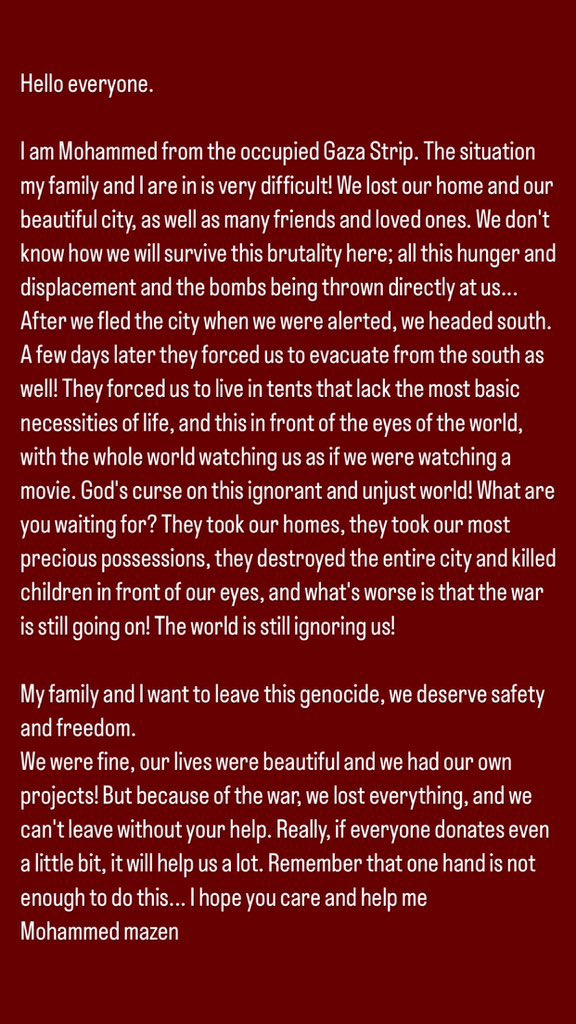 Give me a hope. Please dont skip this.

gofund.me/e14da3d4