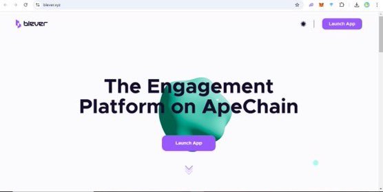 olawumi_solace's tweet photo. 🧵 Exploring Blever on ApeChain: A thread🌍

Today I’ll be writing writing a thread about @bleverxyz an engagement platform on ApeChain that blends NFTs and social farming.

 @ThankApe @apecoin Solace https://t.co/QHun8prlXx