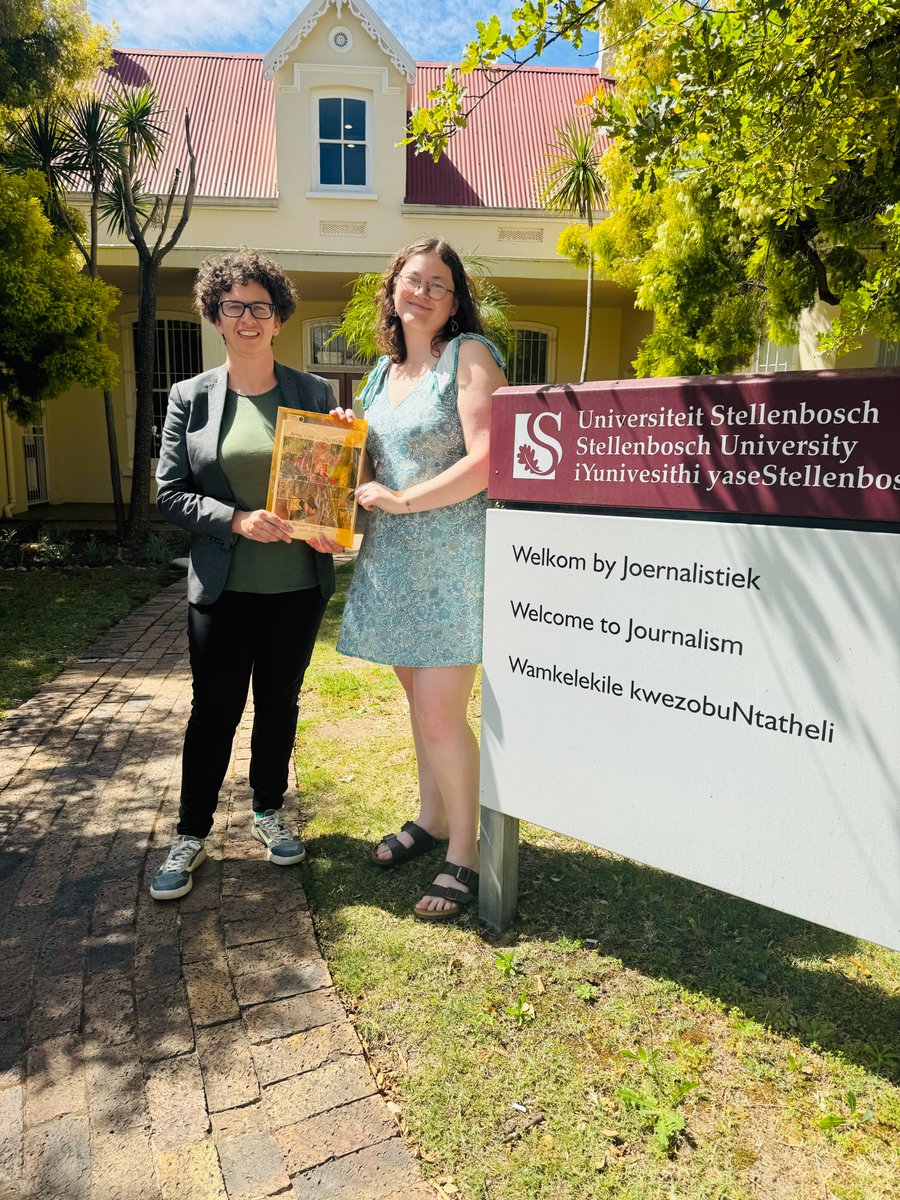 StelliesJourn's tweet image. More smiles on submission day! 🎉 Amy, with her impressive in-depth project, is ready for an exciting journey ahead. A big shoutout to her mentor and lecturer Anneli Groenewald for their guidance. Well done, Amy! 🌟 #InDepthProject #finalday #stelliesjourn