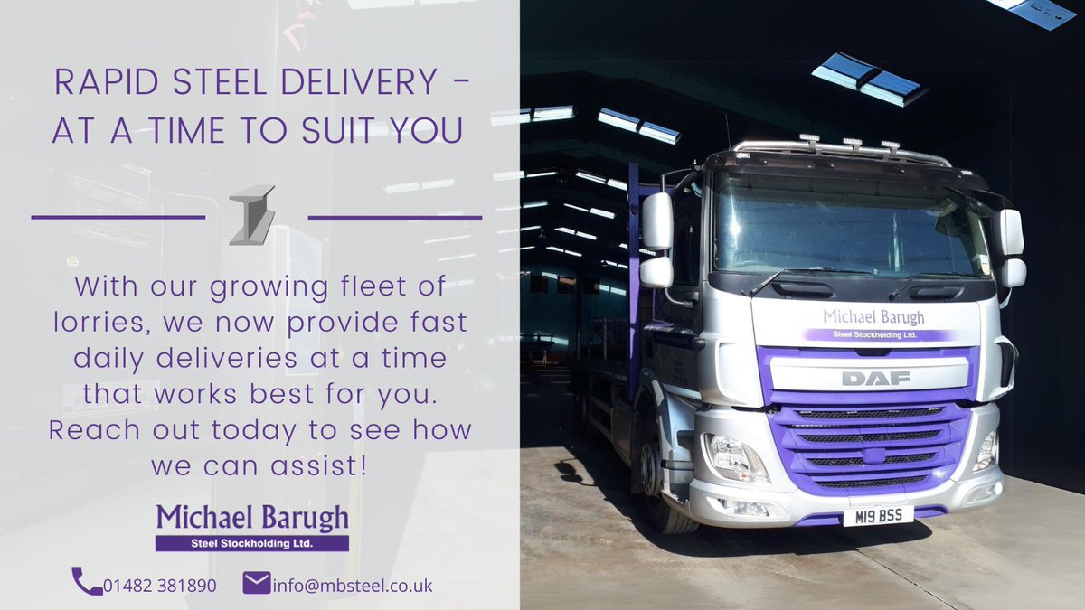 Another successful steel delivery last week, and another happy customer! 🚛📷#SteelDelivery #HappyCustomer #OnTimeEveryTime #WeLoveWhatWeDo