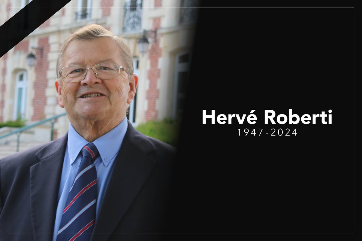 NogentsurOise's tweet image. ⚫️ La ville de Nogent-sur-Oise endeuillée ⚫️
Hervé Roberti, premier Adjoint au Maire, est décédé dans la nuit du 16 au 17 novembre. 
Un rassemblement en sa mémoire aura lieu le 20/11 à 11h sur le parvis de l'Hôtel de Ville. 
#nogentsuroise #hommage #herveroberti #elu