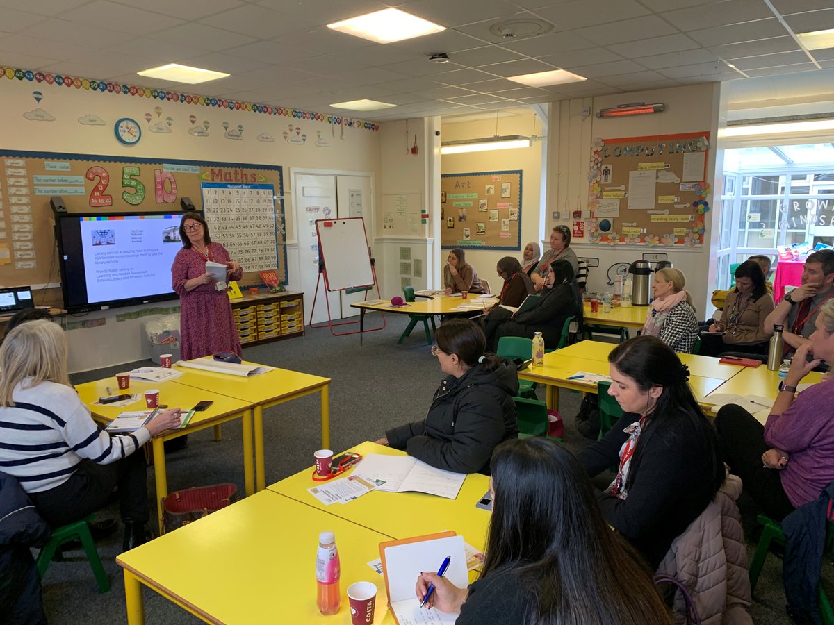 Bolton ACIS (@boltonacis) on Twitter photo Huge thanks to <a href="/StGregorysRCP/">St Gregory's RC Primary School</a> for hosting our EAL Network. Wendy <a href="/BoltonLMS/">Libs and Museums</a> spoke about what local libraries offer & how we can encourage INA/EAL families to engage more with these services.
We also discussed school celebrations, assessment & SEND. Thanks to all who came along! Huge thanks to <a href="/StGregorysRCP/">St Gregory's RC Primary School</a> for hosting our EAL Network. Wendy <a href="/BoltonLMS/">Libs and Museums</a> spoke about what local libraries offer & how we can encourage INA/EAL families to engage more with these services.
We also discussed school celebrations, assessment & SEND. Thanks to all who came along!
