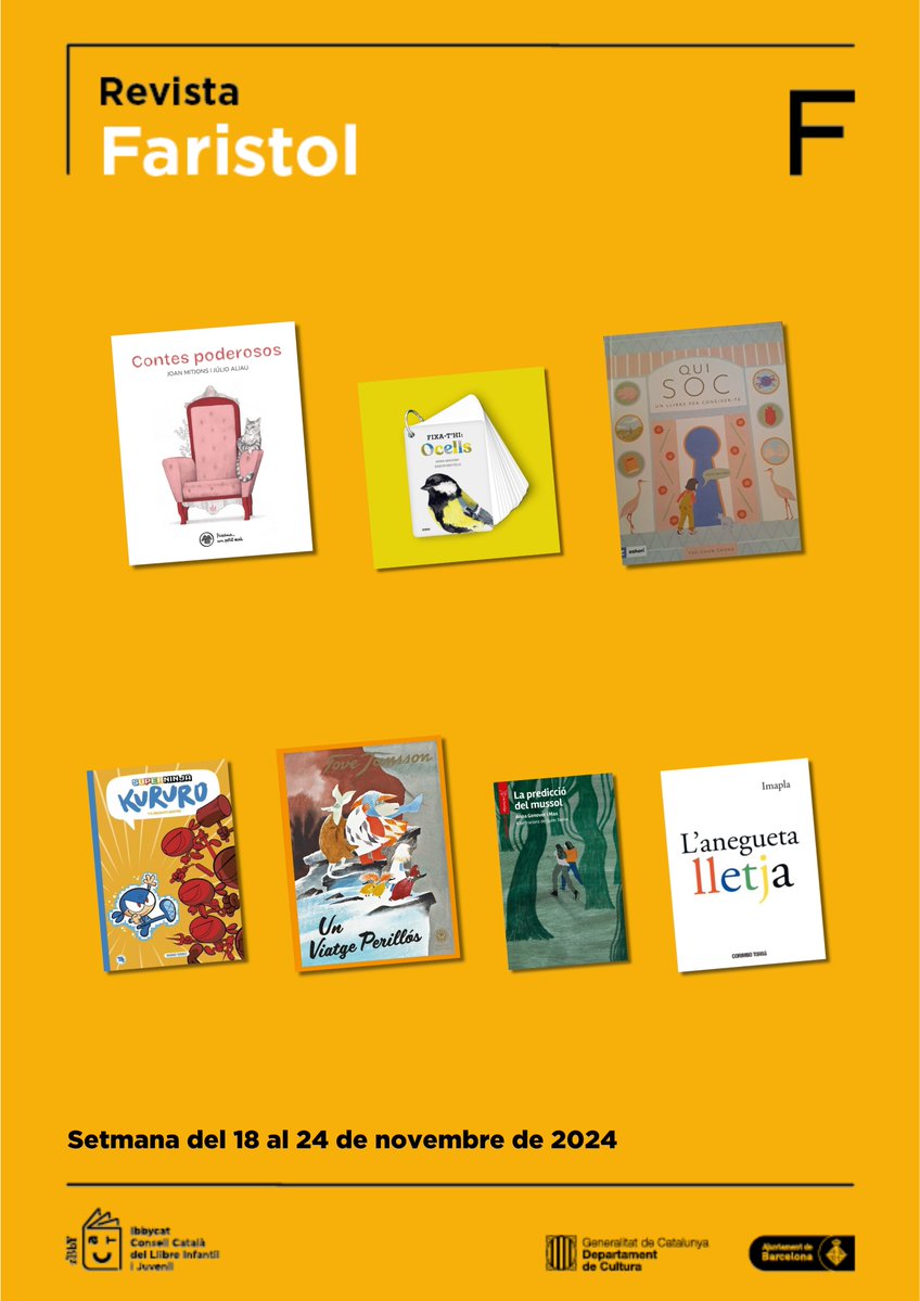 Les crítiques d'aquesta setmana ens porten propostes d'allò més interessants i enginyoses: un recull de contes que és un joc amb la literatura, una col·lecció temàtica de làmines amb anella, la nova aposta editorial de Tove Jansson, un clàssic que fusiona Andersen i Lionni...

🧵