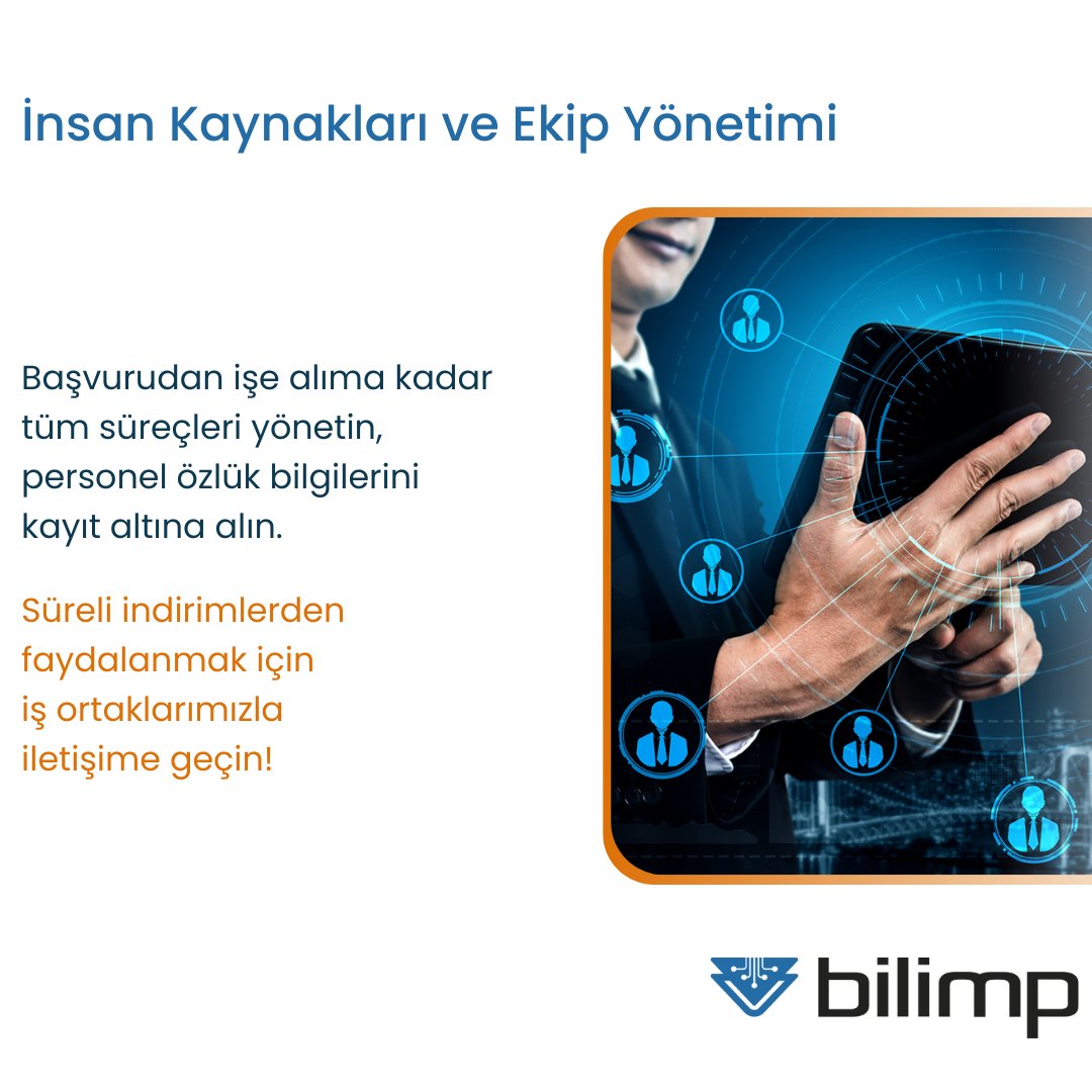bilimpapp's tweet photo. Başvurudan işe alıma kadar tüm süreçleri yönetin, personel özlük bilgilerini kayıt altına alın. 

#bilimp https://t.co/txDiV8FANY