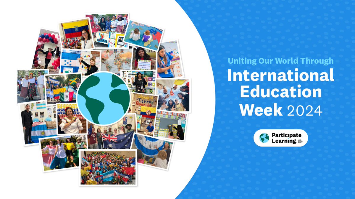 🌍✨ It’s officially #IEW2024! This week, we celebrate the impact of #GlobalEd and #CulturalExchange, and we’re thrilled to invite you—the entire Participate Learning Network—to join in!

All week long, take part in our Partner School Challenge or Global Educator Challenge,