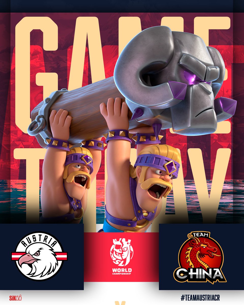TeamAustriaCR (@teamaustriacr) on Twitter photo Deciding match against one of the favorites in <a href="/CR_Supremacy/">Supremacy League</a> WC! We need to win against <a href="/TeamChinaCR/">TeamChinaCR</a> to keep our dream alive ๐ฆ๐น Deciding match against one of the favorites in <a href="/CR_Supremacy/">Supremacy League</a> WC! We need to win against <a href="/TeamChinaCR/">TeamChinaCR</a> to keep our dream alive ๐ฆ๐น