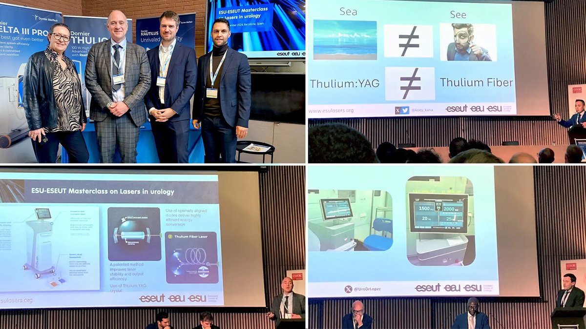 Dornier MedTech (@dorniermedtech) on Twitter photo Thulio® truly made its mark at the ESU-ESUT Masterclass! Attendees gained insights into Thulio®'s technology with Dr. <a href="/koey_kana/">Andres Kanashiro</a>, and witnessed its impressive capabilities through a series of prerecorded surgeries by Dr. Roche, <a href="/UroDrLopez/">Juan M López-Martínez</a>, and <a href="/GuidoGiusti/">Guido Giusti</a>. Thank you all! Thulio® truly made its mark at the ESU-ESUT Masterclass! Attendees gained insights into Thulio®'s technology with Dr. <a href="/koey_kana/">Andres Kanashiro</a>, and witnessed its impressive capabilities through a series of prerecorded surgeries by Dr. Roche, <a href="/UroDrLopez/">Juan M López-Martínez</a>, and <a href="/GuidoGiusti/">Guido Giusti</a>. Thank you all!