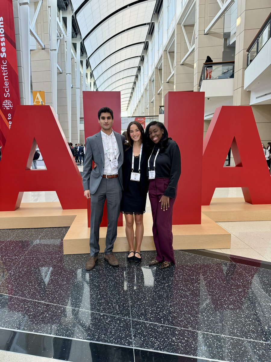Jessie M. Dalman (@jessiemdalman) on Twitter photo <a href="/SarnoffCardio/">Sarnoff Foundation</a> x <a href="/UMichMedSchool/">University of Michigan Medical School</a> at #AHA24 😌 being part of this org is an immense privilege in itself, but to be moving through this year alongside two of my (excellent) classmates and friends? Not sure it gets much better 🫀 <a href="/SarnoffCardio/">Sarnoff Foundation</a> x <a href="/UMichMedSchool/">University of Michigan Medical School</a> at #AHA24 😌 being part of this org is an immense privilege in itself, but to be moving through this year alongside two of my (excellent) classmates and friends? Not sure it gets much better 🫀