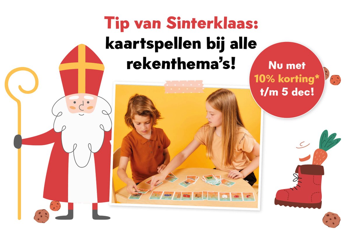 KidsLearningNL's tweet image. 🎅 5x Rekenspellen met Sinterklaasplezier! 🎁✨

➡️ Lees de volledige blog en bestel jouw kaartspellen hier: bit.ly/3AwmeoN
#Sinterklaas #Voorlezen #OnlineLezen #Kinderboeken #Peuters #Kleuters #Onderwijs