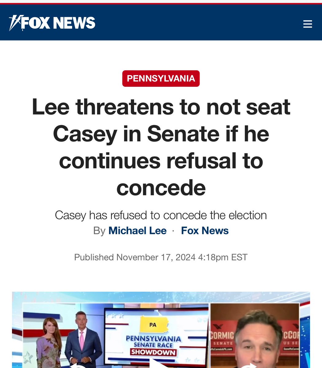 TheAvgBlackMan's tweet photo. Not only should Bob Casey NOT concede but @KamalaHarris @KamalaHQ should be calling for a full #Recount and cyber investigation due to the #electionhack

@HillaryClinton would be president if she had done that. https://t.co/cOiPkSfdsB