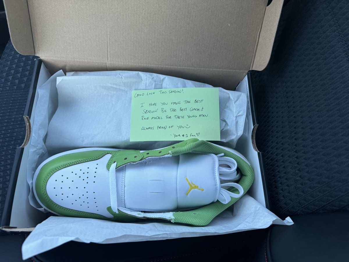 Normally I show up to the first day of basketball practice in ASICS or my worn down HOKA running shoes…

Not this year.

First year coaching as a married man.

My wife>>>

<a href="/lakenjames5/">Laken James</a>