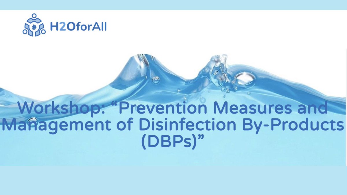 H20EU's tweet image. 🚰How can we prevent #DBPs in #drinkingwater?

Join the @PH2oforall Workshop on 10 Dec, 10:00 AM (GMT+2) to explore:

☑️Preventive measures for safe drinking water
☑️Managing DBPs across the water chain

🔗 Register: buff.ly/4fRKe4v
🔍 Agenda: buff.ly/4fR7BLH