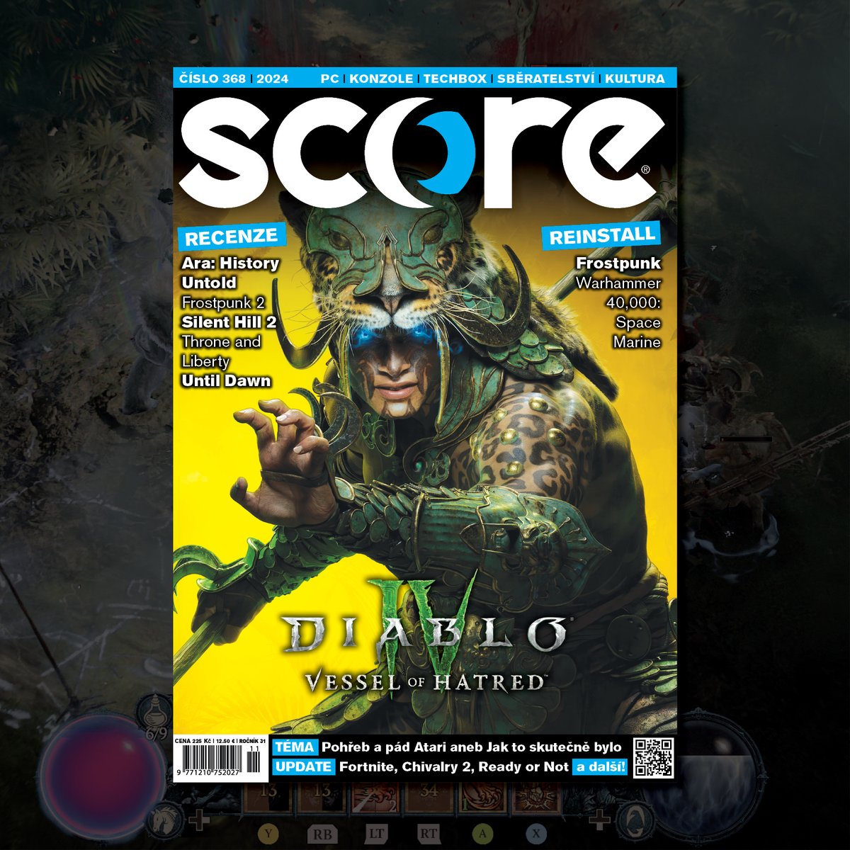 ScoreCZ's tweet image. SCORE 367 v prodeji -&amp;gt; send.cz/casopis/344/sc…