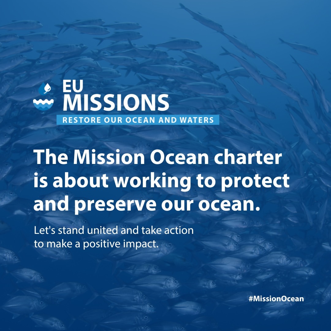 🎯The Mission Ocean charter is a global effort to preserve and protect our oceans. Let's join forces and make a positive impact.
Endorse the Charter NOW! 👉 ec.europa.eu/eusurvey/runne…

#MissionOcean #EUMissions <a href="/OurMissionOcean/">Mission Ocean Waters</a>