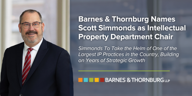 One of my favorite people, Scott Simmonds, has been named chair of @BTLawNews' IP Department, where he will lead one of the nation’s largest and fastest-growing IP practices. Congrats, my friend, on this exciting new chapter, for you AND the firm! bit.ly/3CrdG2T