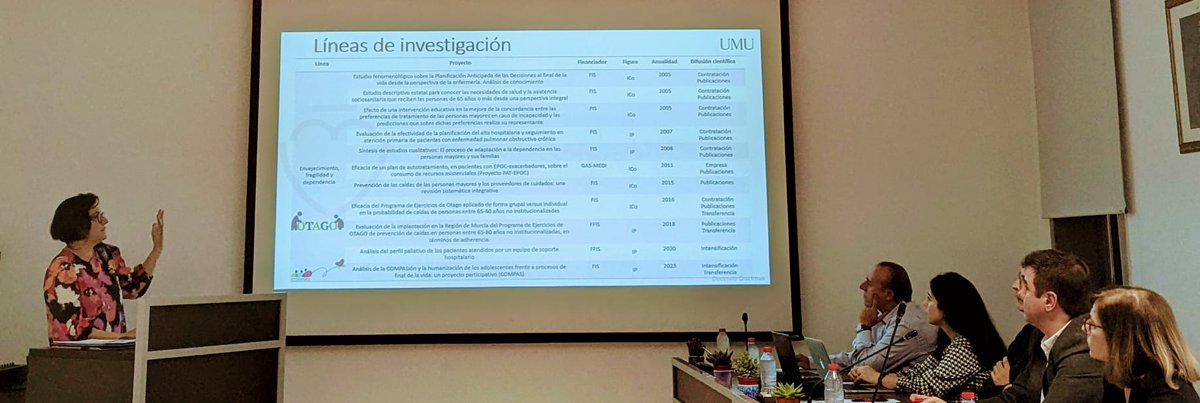 Eva Abad Corpa <a href="/eabadcorpa/">Eva Abad Corpa</a>, referente en investigación en cuidados ha defendido su plaza vinculada titular en <a href="/UMU/">Universidad Murcia</a>

Su carrera profesional no solo ha impulsado el conocimiento, sino que también ha inspirado y guiado a generaciones de profesionales. 

Enhorabuena Eva 👏👏👏