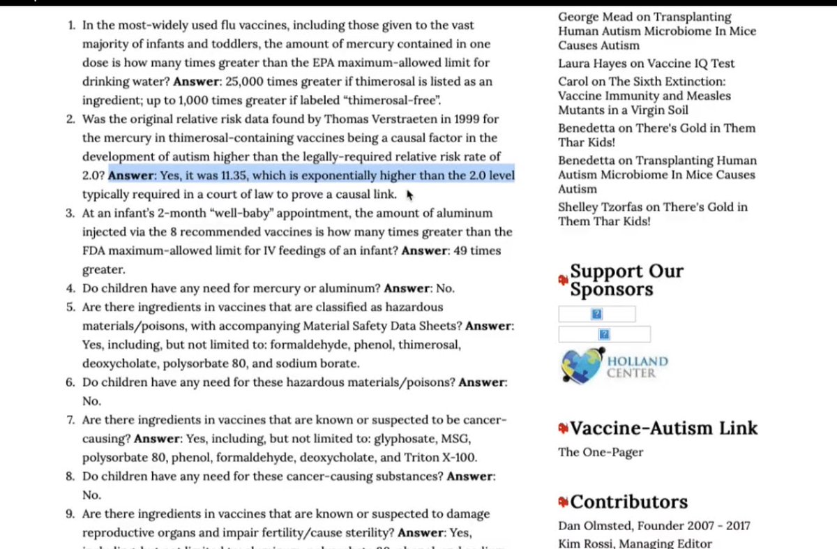 StopTheShots321's tweet image. @RobertKennedyJr was not lying back then when he was talking about the amount of #thimerosal in the #vaccines in the late 1990s.   Flu vaccines with thimerosal are still being given to pregnant women and babies. #autism