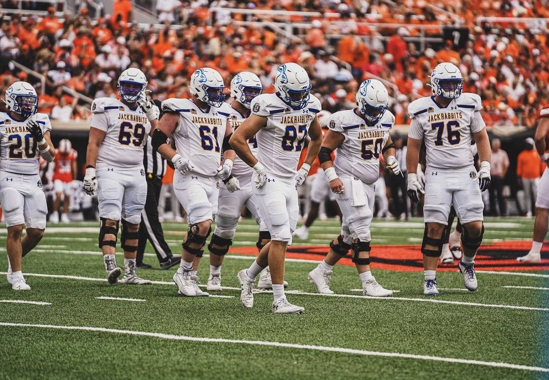 The <a href="/GoJacksFB/">SDSU Football</a> O-line has allowed just 4 sacks this season… best in the FCS. 

While leading the way to nearly 250 yards per game on the ground, 3rd in the FCS. 

The 605 Hogs have been superb