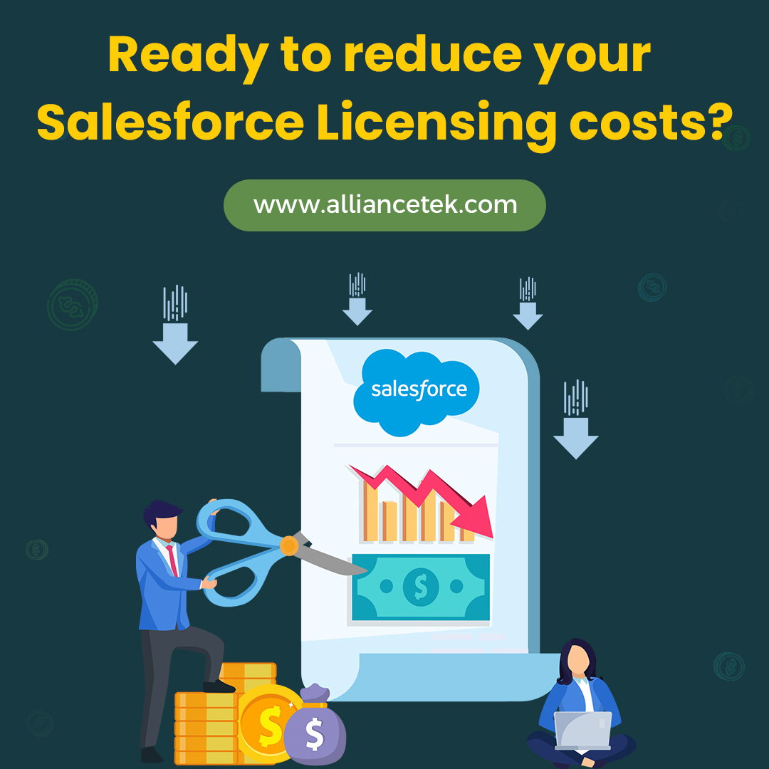 AllianceTekInc's tweet image. Maximize your Salesforce ROI!

Learn how to optimize licensing costs without sacrificing essential features.

Read more: bit.ly/3UQzzPG

#SalesforceTips #BusinessSavings #CRM
