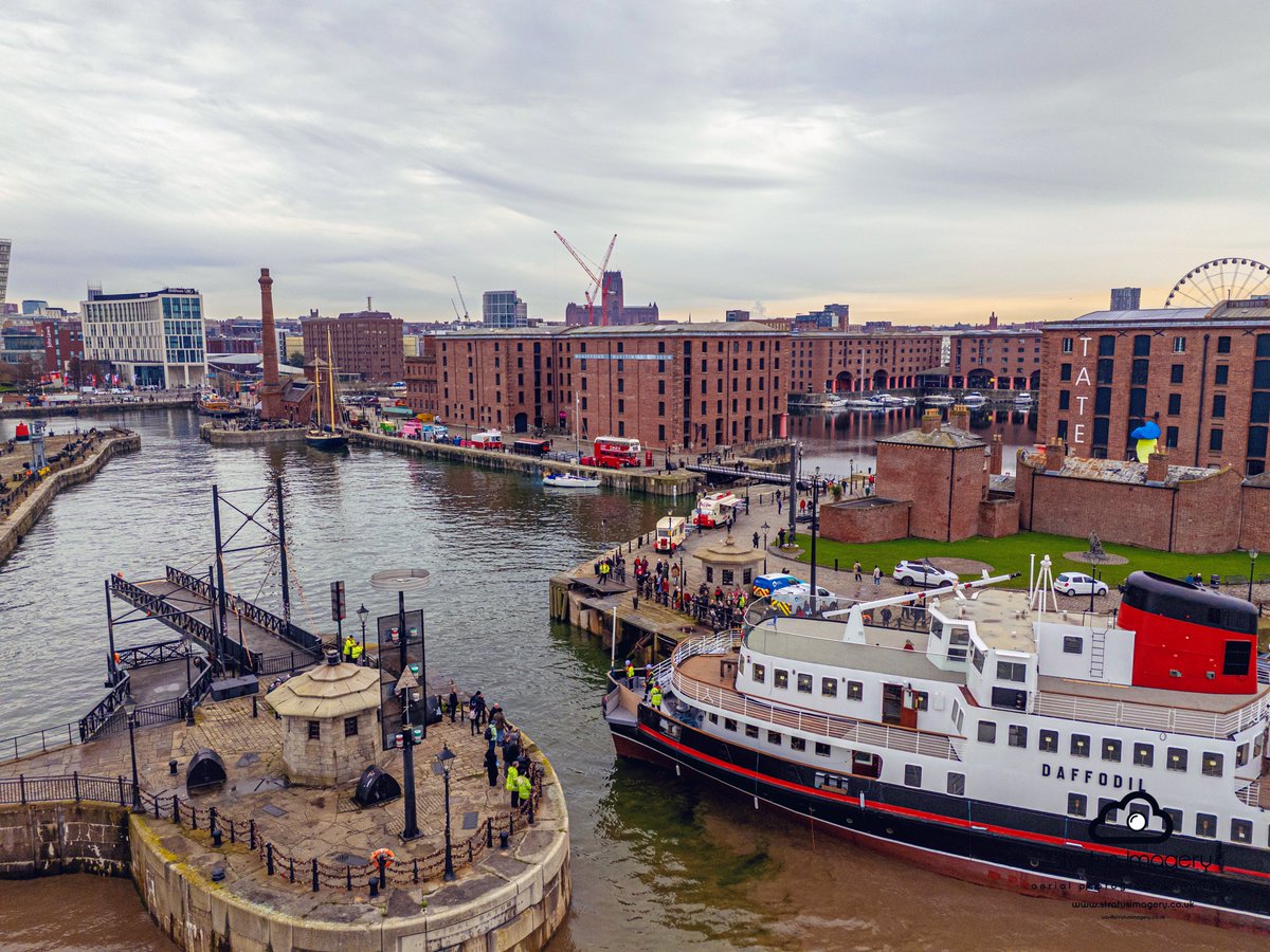 stratusimagery's tweet photo. Look who is in canning dock 

@angiesliverpool @realrobinjmac65 @YOLiverpool @MerseyFerries @LpoolCityRegion @LiverpoolTweeta https://t.co/f7TTsj58Rl