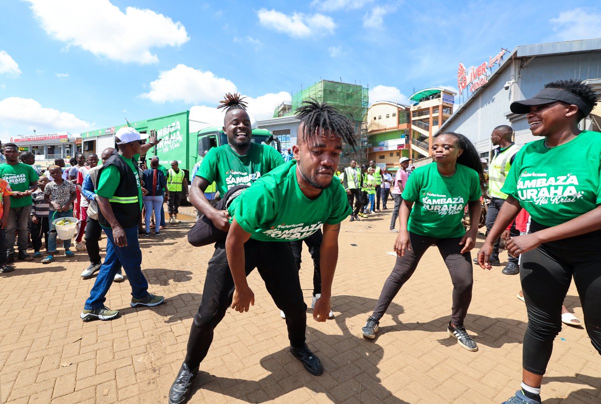 BigmanDarsil's tweet photo. Safaricom’s Sambaza Furaha campaign spreads joy, music, and rewards, bringing the festive spirit to the Mountain region this week. #SambazaFurahaNaSafaricom https://t.co/vRtbYYj7KS