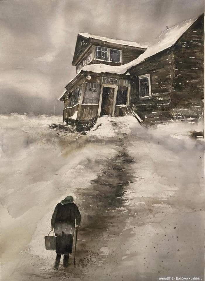 elena_p2017's tweet image. Как то попалась на глаза публикация, что этого молодого парня из маленького городка выгнали из художественного училища с формулировкой: не талантлив. С тех пор наблюдаю за его работами.
Его акварели потрясают, такие пронзительно-щемящие… К каждой из них можно написать эссе.